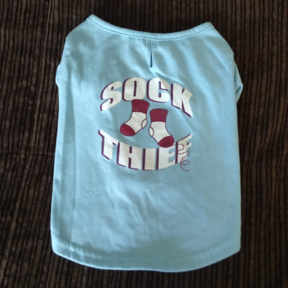 Sock Thief Small Dog T-shirt